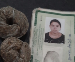 Jovem de 22 anos é flagrada tentando entrar com drogas no Presídio de Cajazeiras 
