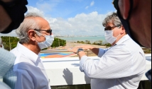 João Azevêdo e Cícero Lucena definem parcerias para Estação Ciência e barreira do Cabo Branco