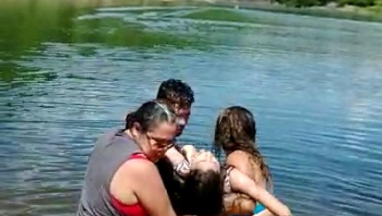 Exclusivo: vídeo mostra aflição das pessoas, após canoa virar e jovem desaparecer nas águas do açude de Engenheiro Avidos, em Cajazeiras