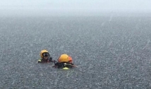 Bombeiros fazem busca submersa por jovem estudante no açude de Engenheiro Avidos, em Cajazeiras