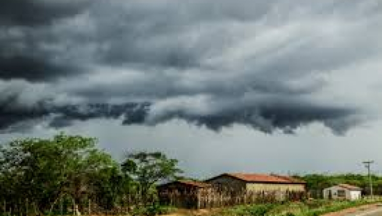 Inmet faz alertas de perigo potencial por chuvas na PB; o aviso contempla 68 cidades do Sertão