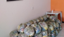 Bernardino Batista: sistema de entrega de cestas básicas pela Prefeitura agrada a comunidade