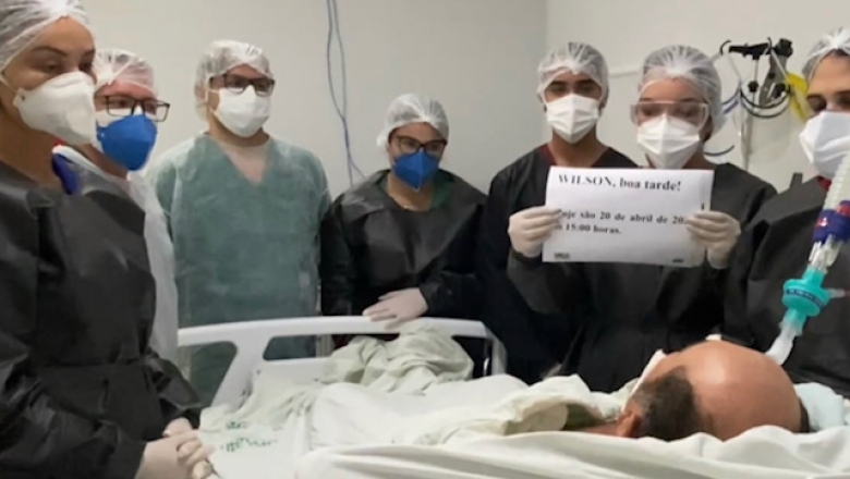 Paciente com suspeita de covid-19 é extubado na UPA de Cajazeiras e recebe homenagens; assista vídeo
