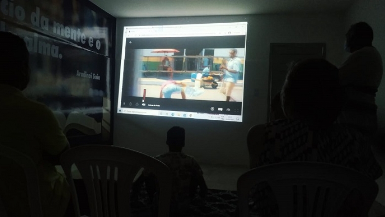 Em Sousa, Caps Tozinho Gadelha implanta cinema para pacientes com transtornos mentais