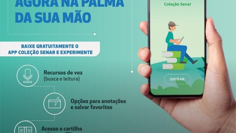 Senar lança aplicativo para acesso a mais de 170 cartilhas digitais do meio rural