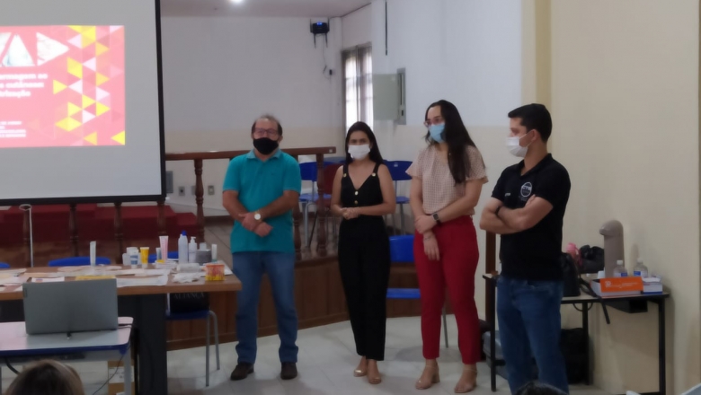Prefeitura promove capacitação para os profissionais de saúde de Bonito de Santa Fé