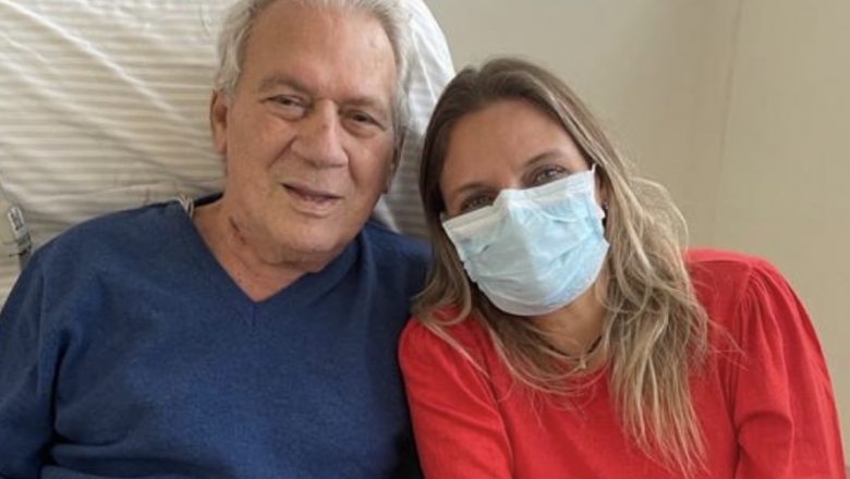 Filha de José Aldemir publica foto sorridente do hospital ao lado do prefeito de Cajazeiras