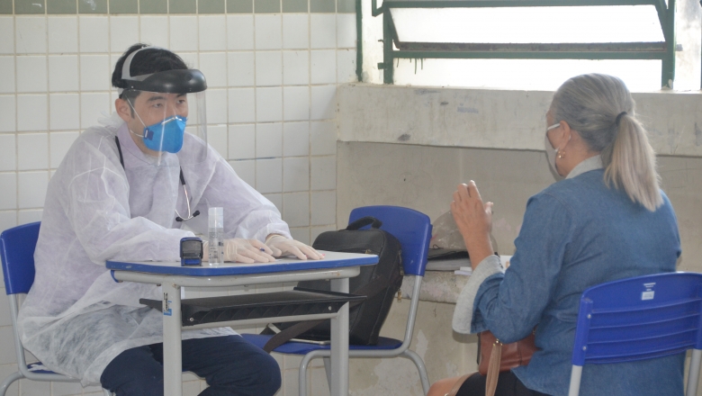 Prefeitura de JP oferece teste para Covid-19 em centro instalado na Policlínica de Jaguaribe