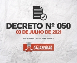 Novo decreto: Prefeitura de Cajazeiras flexibiliza horários e mantém restrições em locais de presença de público 