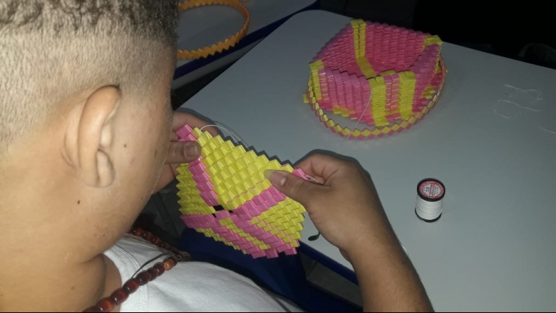 Socioeducando do CEA/Sousa vence Concurso de Origami na Fundac
