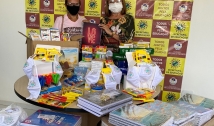 Prefeitura de São José de Piranhas distribui pela 2ª vez kits escolares aos estudantes