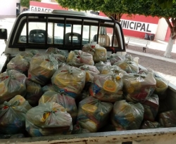 Prefeitura de Bernardino Batista intensifica entrega de cestas básicas às famílias vulneráveis