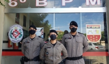 Três novos oficiais são apresentados ao comando do 6º BPM em Cajazeiras
