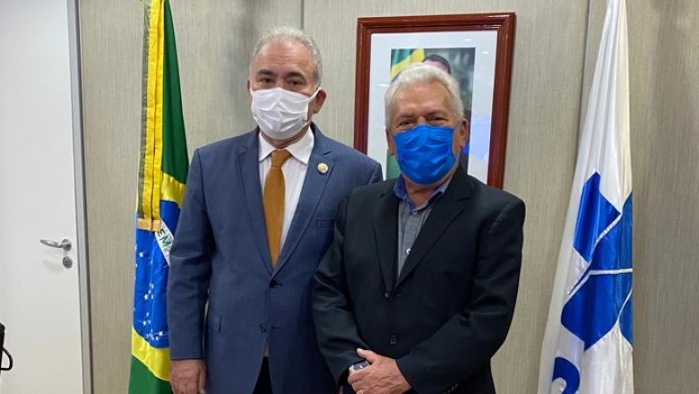 Em Brasília, Zé Aldemir é recebido pelo ministro Marcelo Queiroga e discute liberação de recursos da Saúde para Cajazeiras