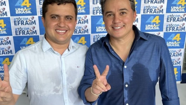 Ao lado de Efraim Filho, Gilbertinho Tolentino se filia ao União Brasil; ex-prefeito de Lagoa disputará vaga na ALPB
