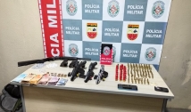 Polícia desarticula grupo criminoso suspeito de homicídios, tráfico e roubos na PB
