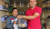Famílias em situação de insegurança alimentar recebem 1 mil cestas básicas da Prefeitura de Bernardino Batista