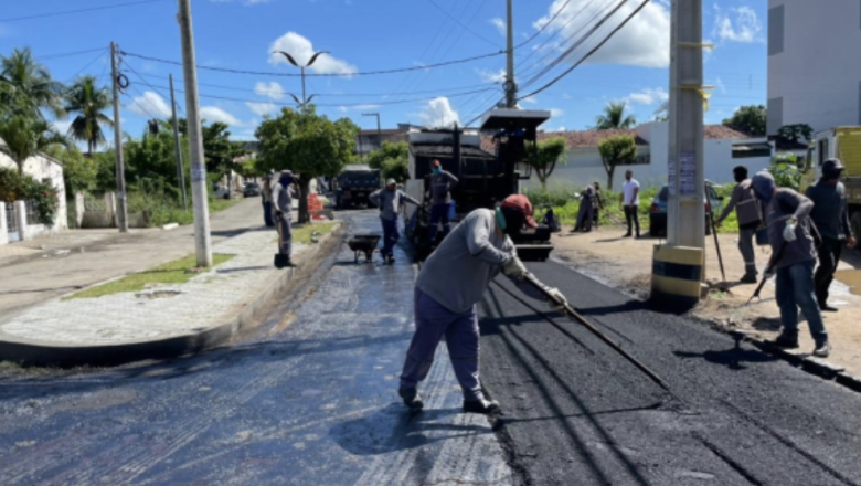 Asfalto novo: Prefeitura de Cajazeiras inicia nova etapa de obras de pavimentações na cidade