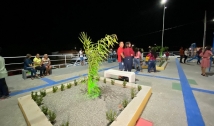 Em Sousa, prefeito Fábio Tyrone inaugura praça na Comunidade Rural São Vicente