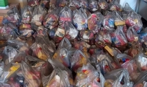 Mais de 400 cestas básicas são entregues por mês para famílias vulneráveis em Bernardino Batista