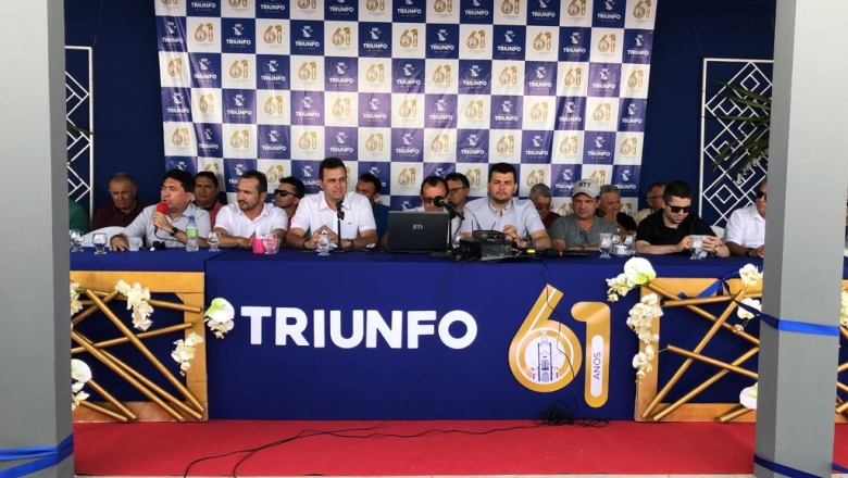 Prefeito de Triunfo enaltece parcerias, investimentos com recursos da prefeitura e anuncia hospital municipal
