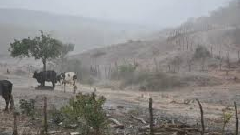 Inmet faz novo alerta para perigo de fortes chuvas para próximas horas na Paraíba