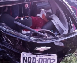 Idosa morre após acidente de carro na BR 230 em Sousa 