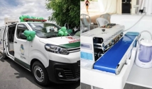 Prefeito Bal Lins faz entrega de mais uma ambulância e equipamentos para o Hospital Municipal de São José de Piranhas
