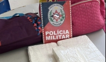 PM intercepta transporte de 2kg de pasta base de cocaína no Sertão da PB