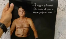 Eduardo Bolsonaro lança calendário com foto do pai mostrando cicatriz da facada 