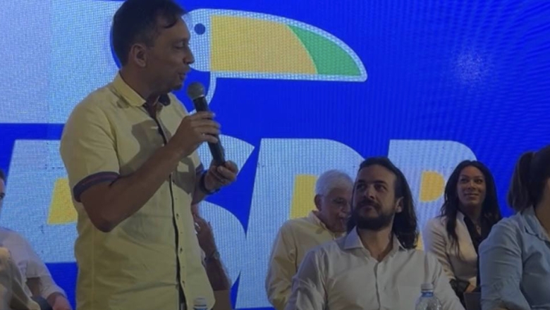 Pedro deixa presidência do PSDB e deputado Fábio Ramalho é oficializado; Romero não comparece a convenção tucana 