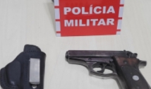 Homem é preso com pistola e munições em Uiraúna 