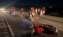 Mulher morre em acidente de moto na noite de natal, no Vale do Piancó