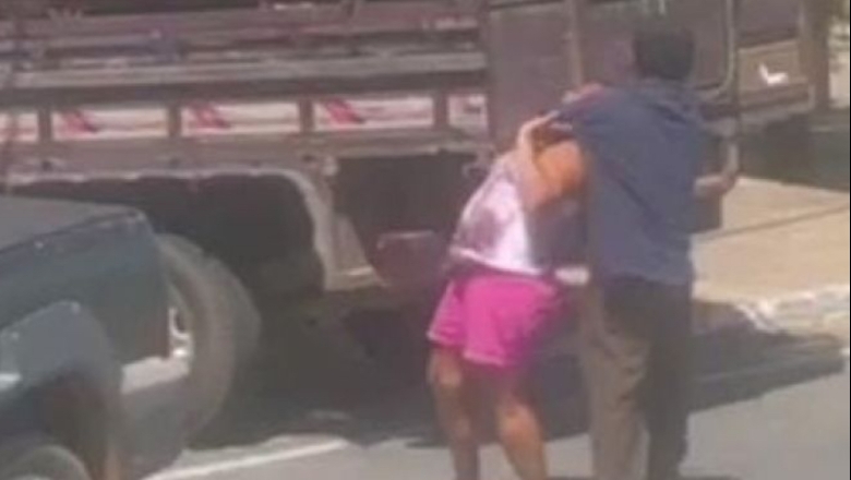 Polícia Militar prende homem que agrediu mulher no meio da rua em Coremas
