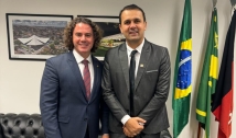 Em Brasília, Aldo Andrade e Veneziano asseguram recurso para a saúde e infraestrutura de Bernardino Batista