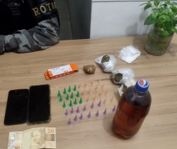 Polícia Militar prende suspeitos de tentar arremessar drogas dentro de penitenciária em Sousa