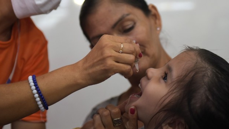 Lançada Campanha Nacional de Vacinação contra Poliomielite