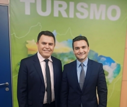 Em audiência com o ministro do Turismo, deputado Wilson Santiago solicita recursos para evento em São José de Piranhas