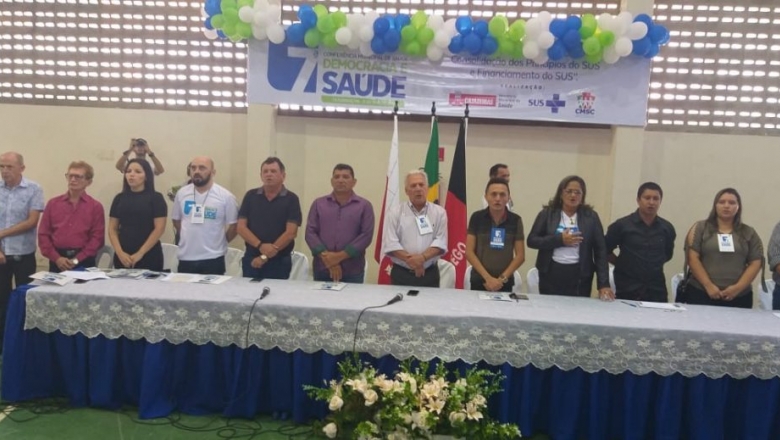 Prefeito de Cajazeiras abre 7° Conferência Municipal de Saúde e destaca avanços no setor durante sua gestão