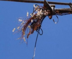 Ladrões furtam cabos de fibra ótica e prejudicam empresa de internet em Conceição
