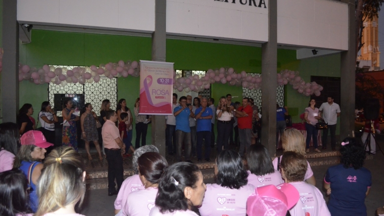 Prefeito de Cajazeiras faz lançamento da Campanha Outubro Rosa 