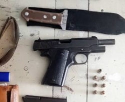 Homem preso em São José de Piranhas com pistola 380 já cumpriu pena em SP por homicídio, diz PM