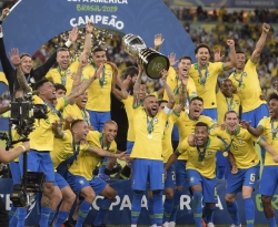 CBF paga R$ 35 milhões de prêmio por título da Copa América; cada jogador receberá R$ 1 milhão