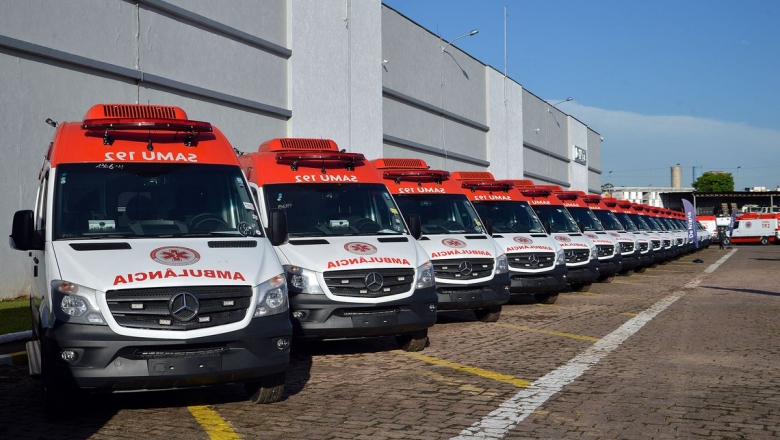 Mais de 860 ambulâncias novas vão reforçar Samu