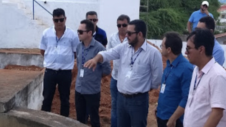 Em Triunfo, presidente da Cagepa visita ETA e autoriza melhorias para abastecimento d’água
