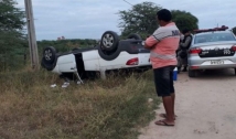 Veículo capota na região de São Bento e mata jovem de 33 anos 
