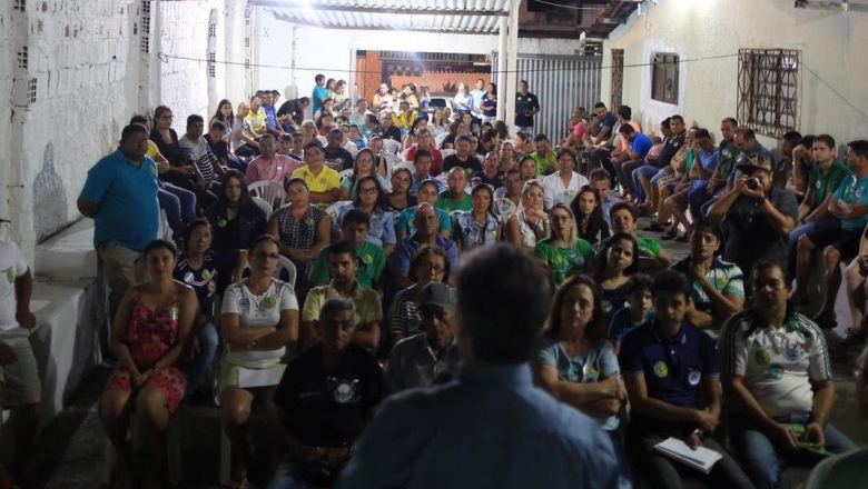 Em Mangabeira, Cássio recebe apoio de lideranças e reafirma empenho pela geração de emprego