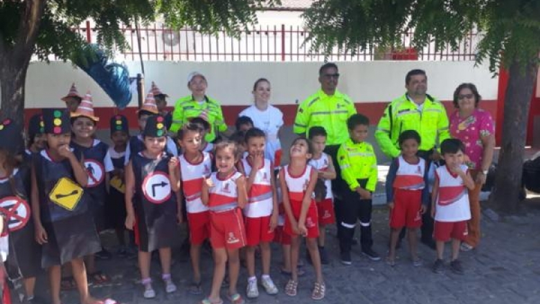 SCTrans dá continuidade à Semana Nacional de Trânsito com palestras nas escolas de Cajazeiras