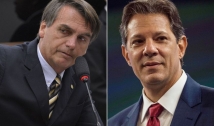 Primeira pesquisa do 2º turno aponta Bolsonaro com 54% e Haddad 46% 