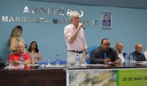 Ricardo prestigia solenidade de posse da nova diretoria da Fetag-PB